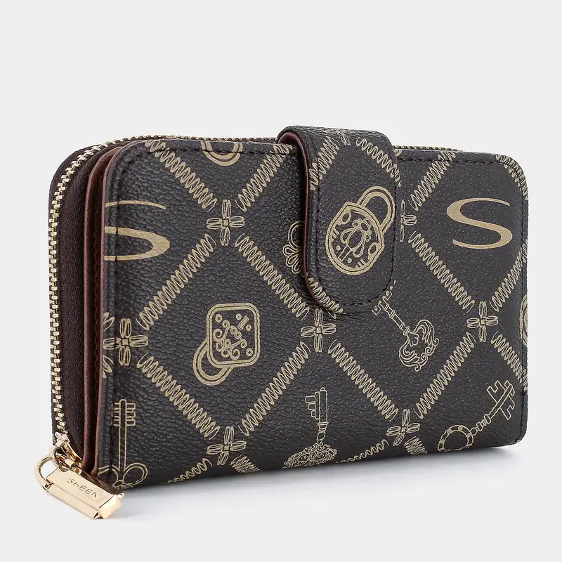 Portafoglio Sheen da Donna, marrone miniatura 2