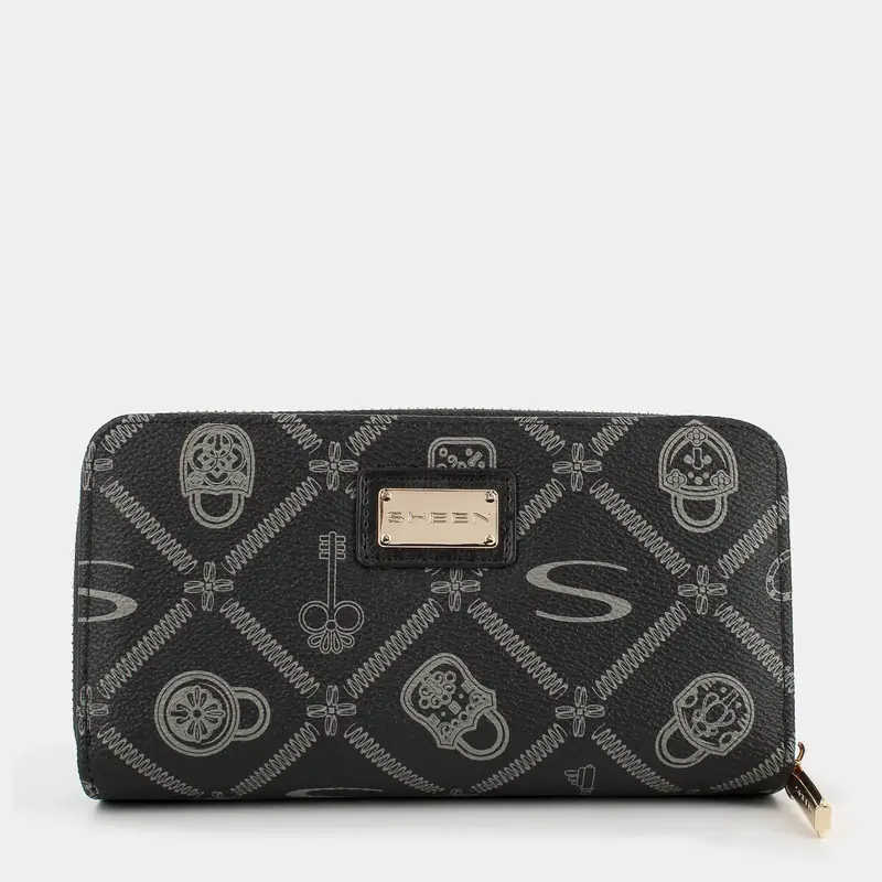 Portafoglio Sheen da Donna, nero