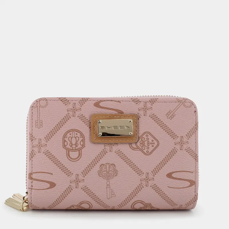Portafoglio Sheen da Donna, rosa