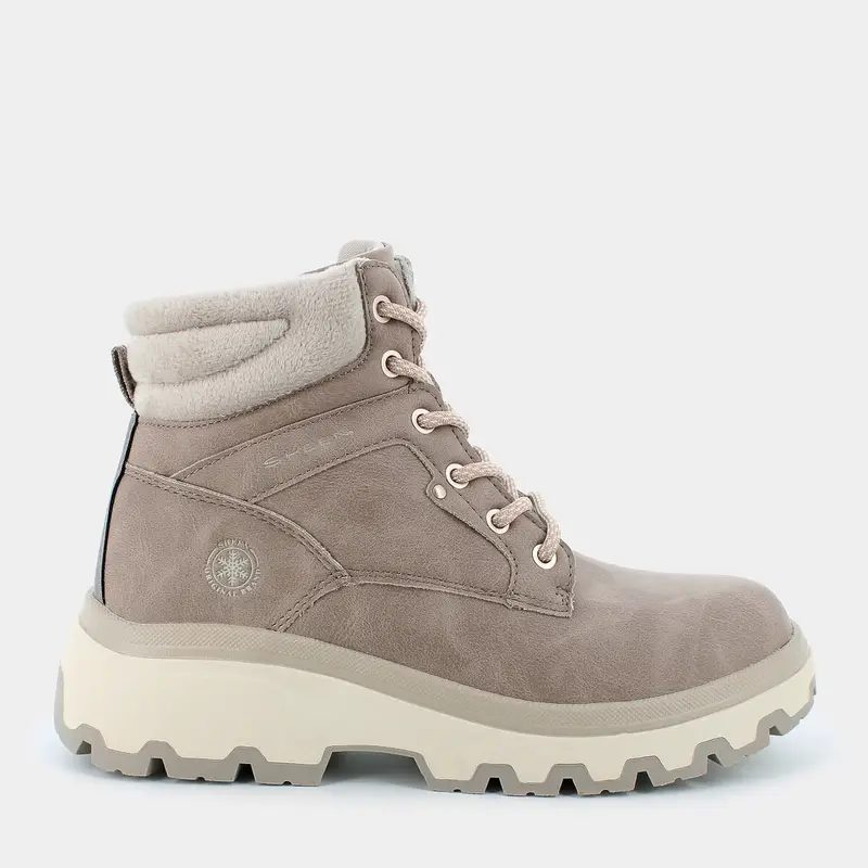 SHEEN Scarponcini Donna Beige 3545238