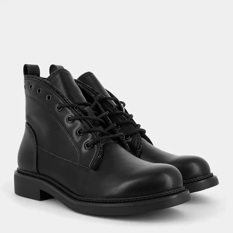 SHEEN Scarponcini Donna Nero 2967400 miniatura 2