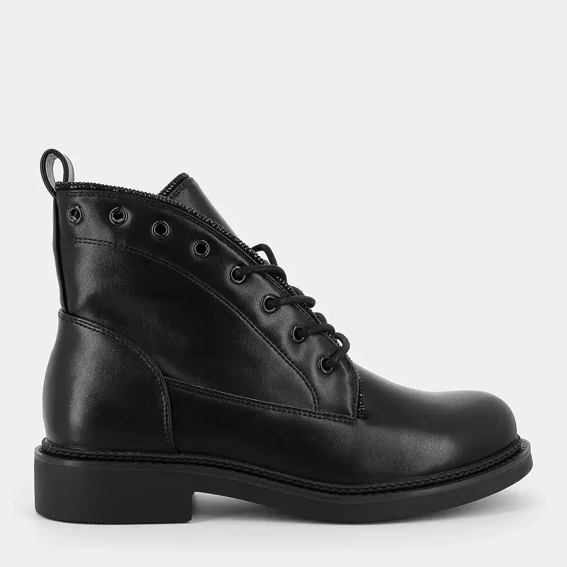 SHEEN Scarponcini Donna Nero 3991667