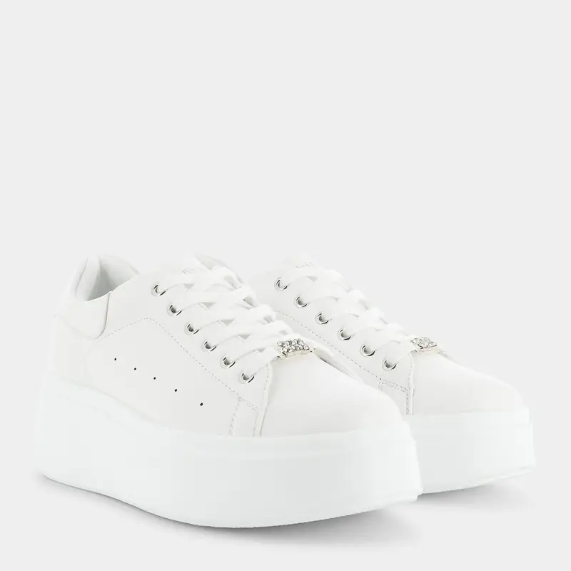 Sneakers Sheen da Donna, bianco miniatura 2