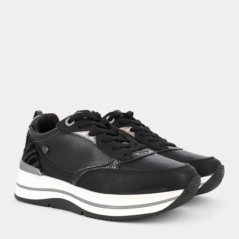 Sneakers Sheen da Donna, nero miniatura 2