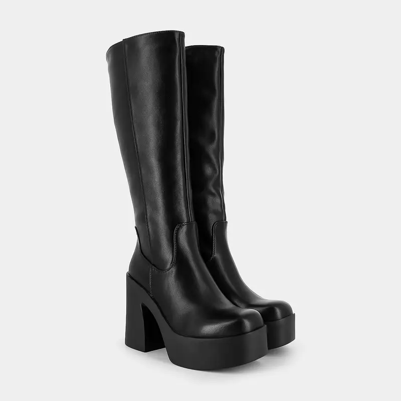 Stivali Sheen da Donna, nero miniatura 2