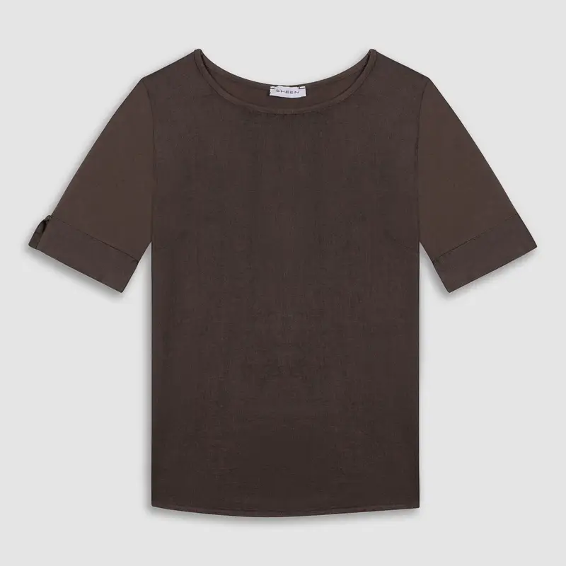 SHEEN T-shirt Donna Marrone 2502159