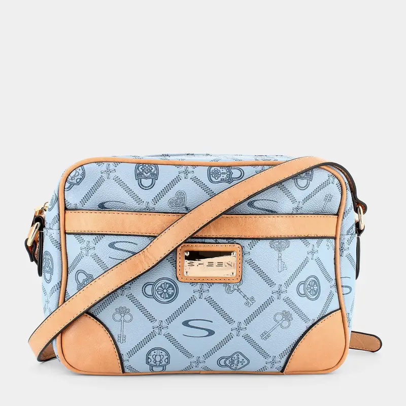 Tracolle Sheen da Donna, azzurro