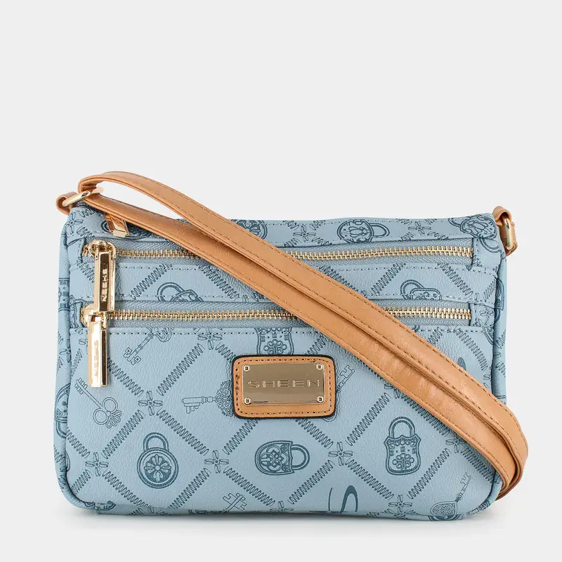 Tracolle Sheen da Donna, azzurro