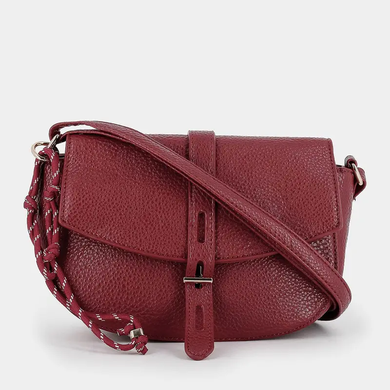 Tracolle Sheen da Donna, bordeaux