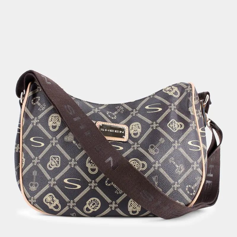 Tracolle Sheen da Donna, marrone