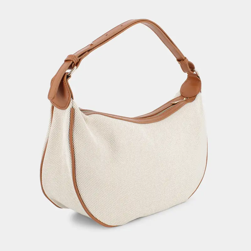 Tracolle Sheen da Donna, marrone miniatura 2