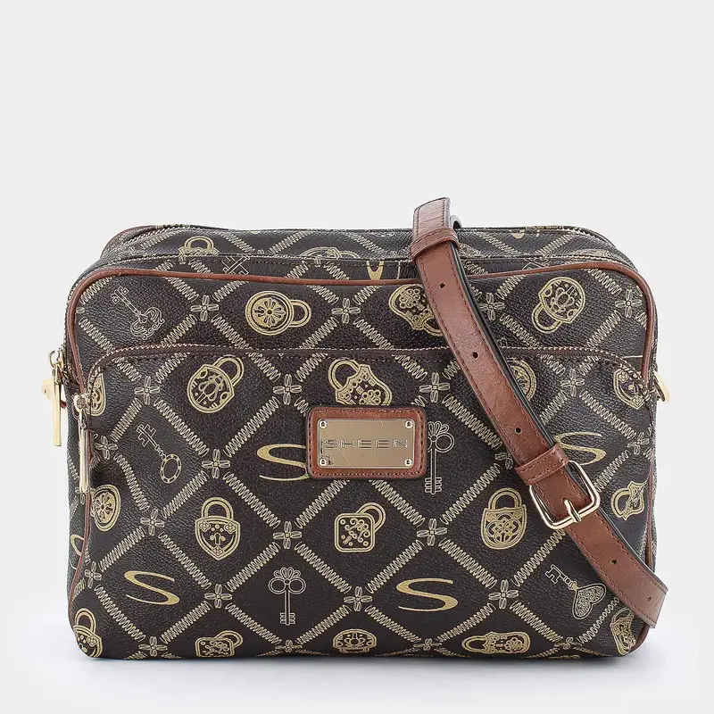 Tracolle Sheen da Donna, marrone