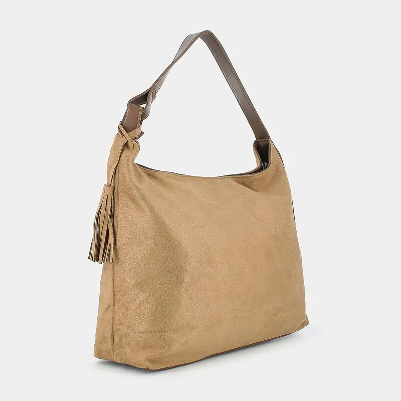 Tracolle Sheen da Donna, marrone miniatura 2