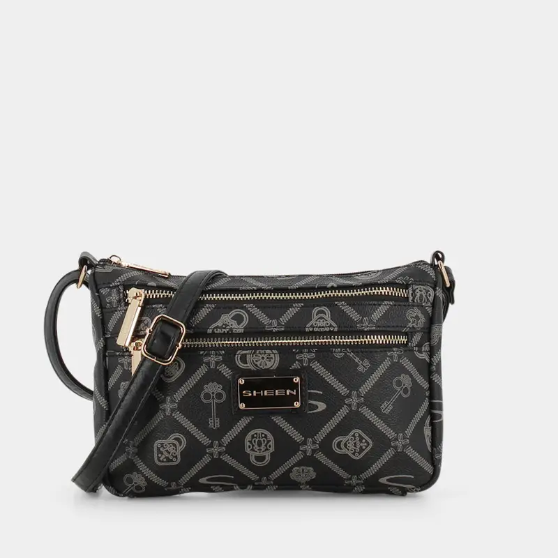 Tracolle Sheen da Donna, nero