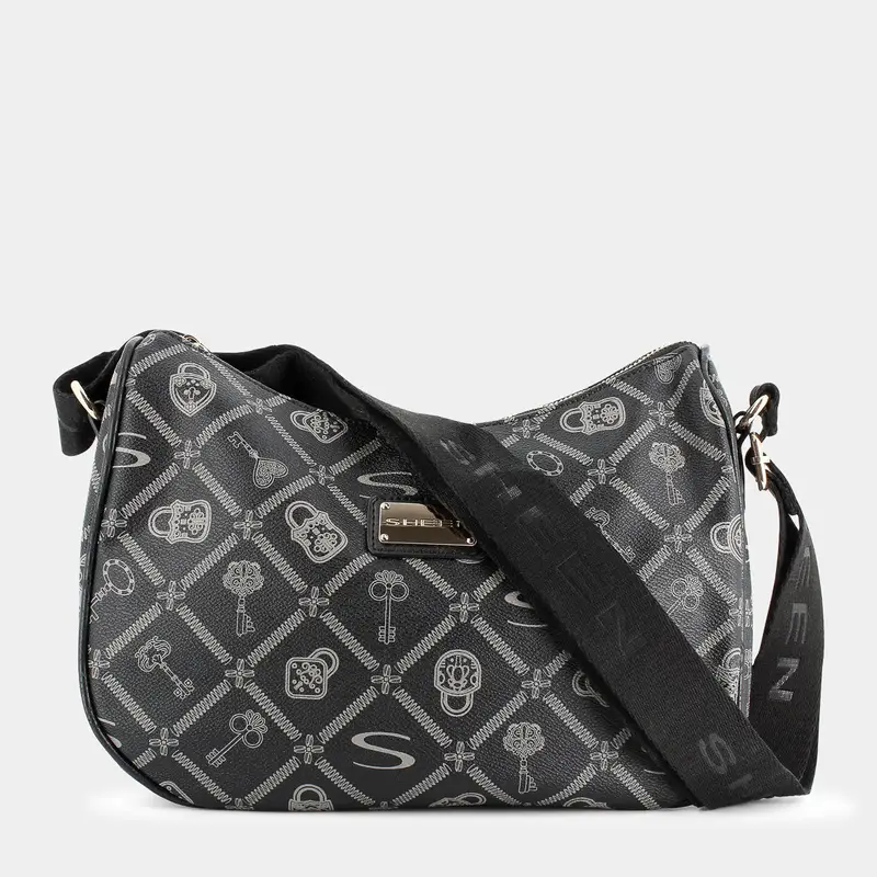 Tracolle Sheen da Donna, nero