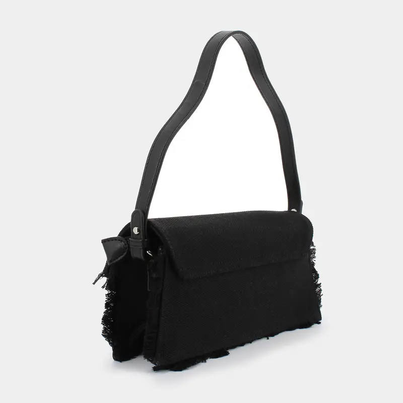 Tracolle Sheen da Donna, nero miniatura 2