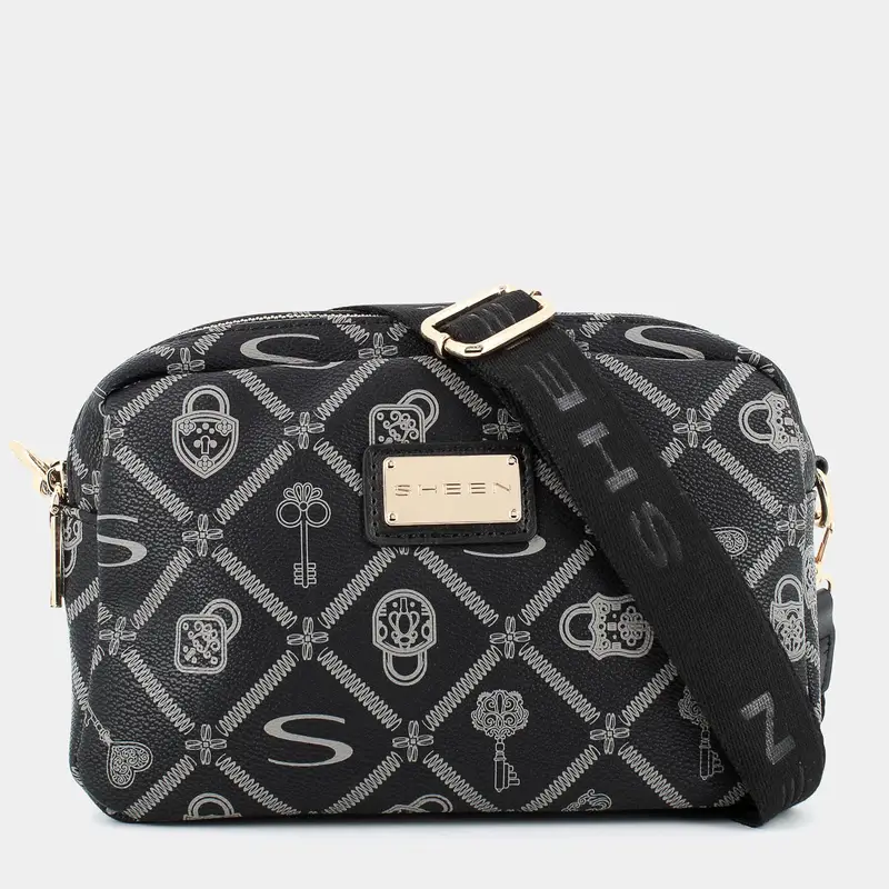 Tracolle Sheen da Donna, nero