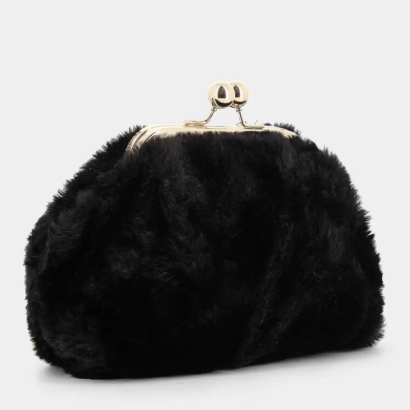 Tracolle Sheen da Donna, nero miniatura 2