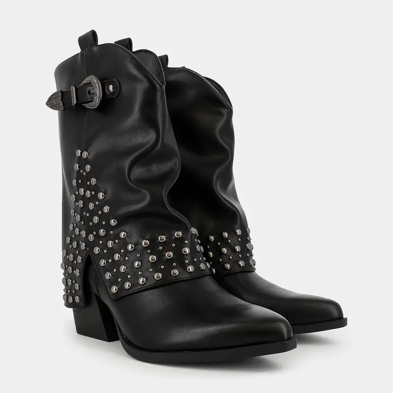 Tronchetti Sheen da Donna, nero miniatura 2