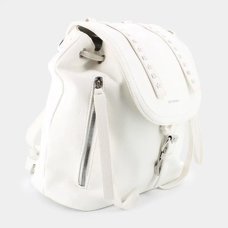Zaini Sheen da Donna, bianco miniatura 2