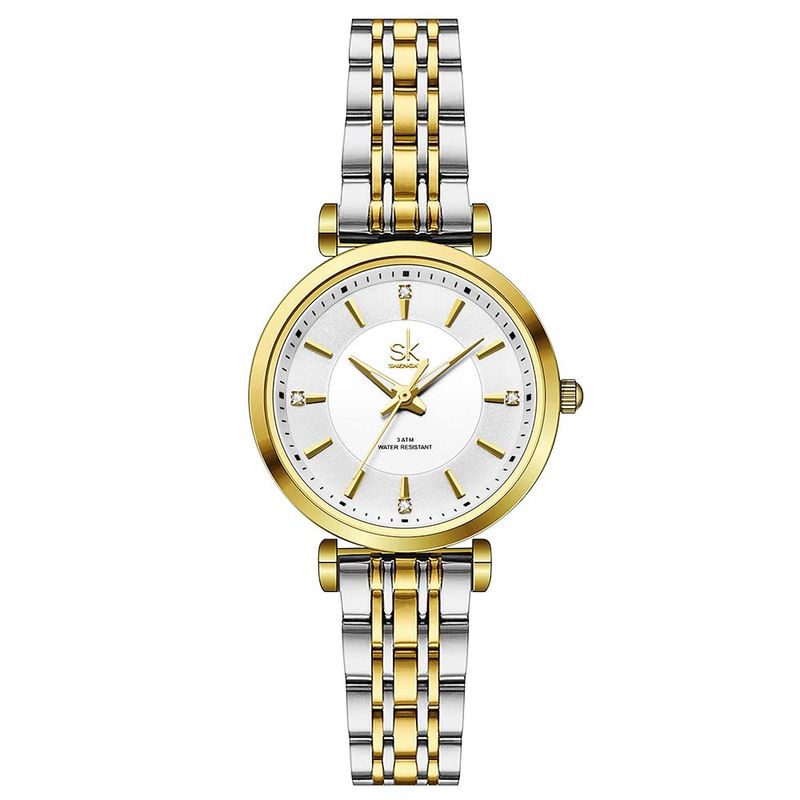 SK WATCH Orologio Donna Acciaio/Pelle