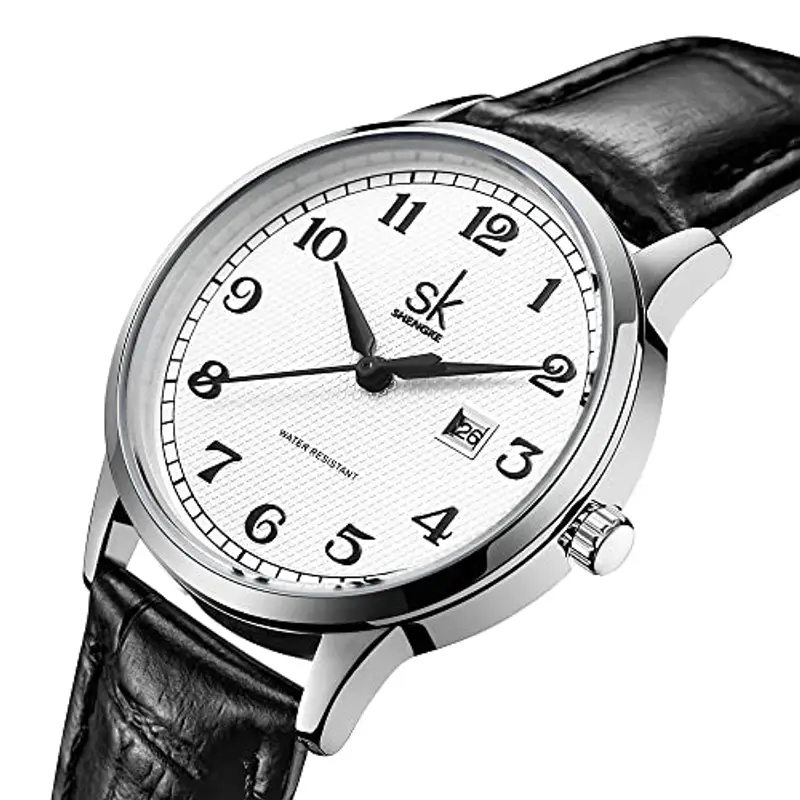 SHENGKE SK Orologi da donna Classic Business con cinturino in acciaio inossidabile ed elegante orologio da donna con miniatura 2