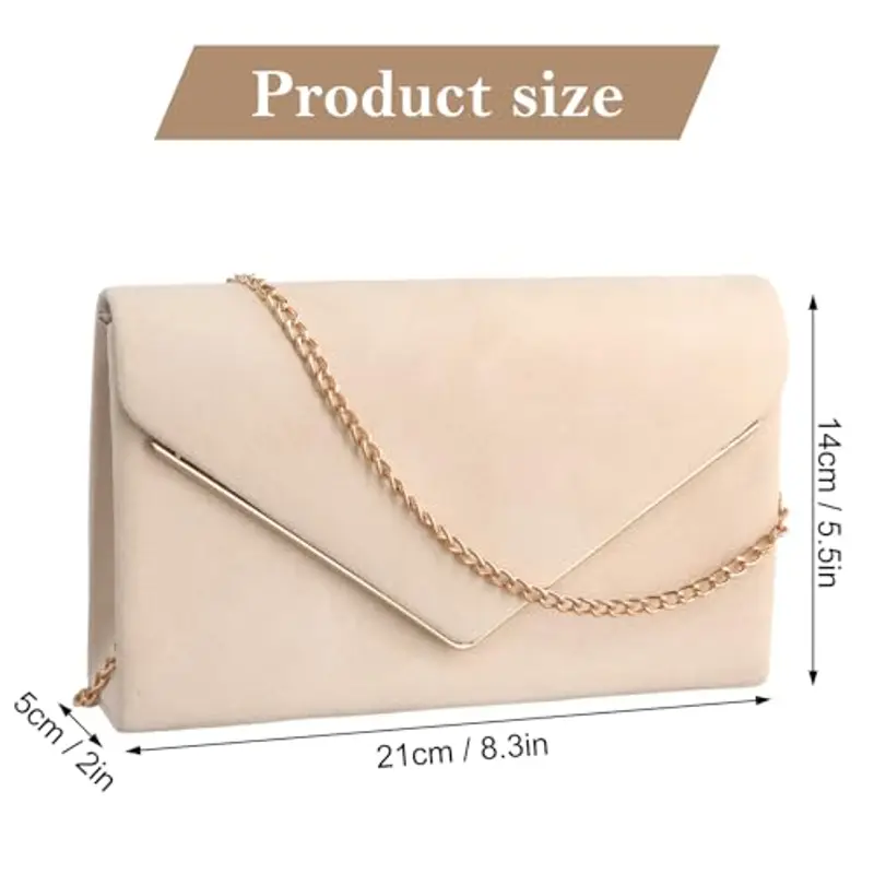 Shengxi Pochette Donna Grigio 2154793 miniatura 2