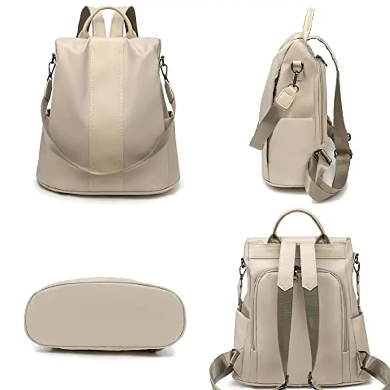 shepretty Zaino Donna antifurto Borsa Tracolla Zainetto Viaggio Daypack, 12911-1 miniatura 2