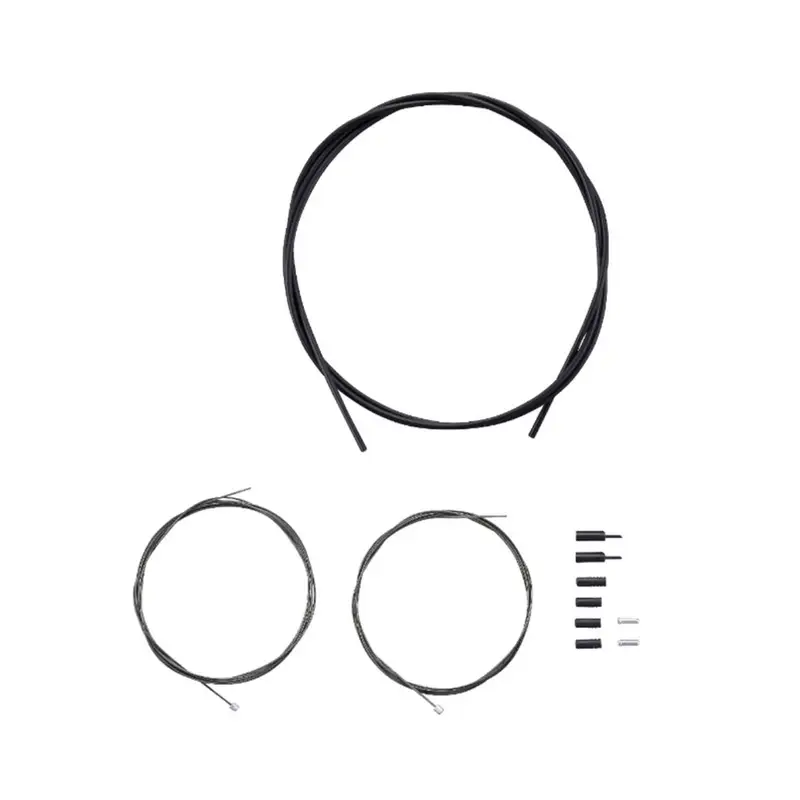 Cavi Cambio Bici Strada Nero TU