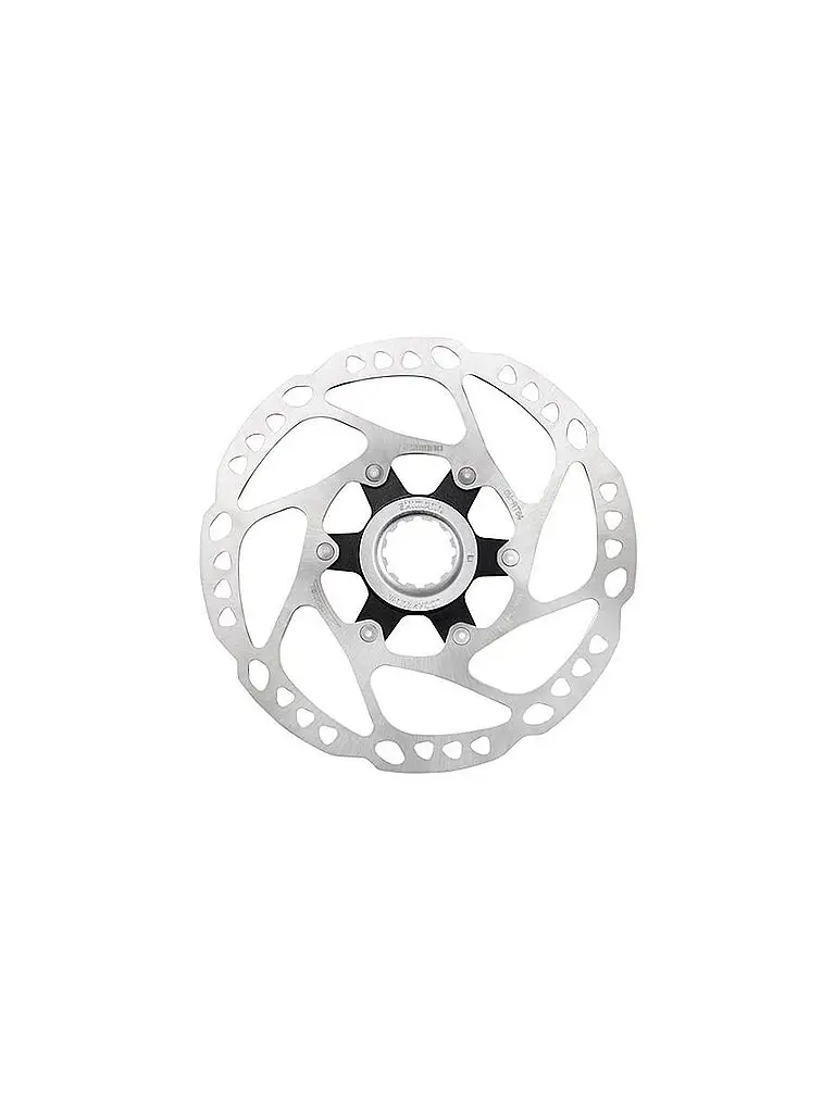 Disco freno bici Deore RT64 203mm CL argento