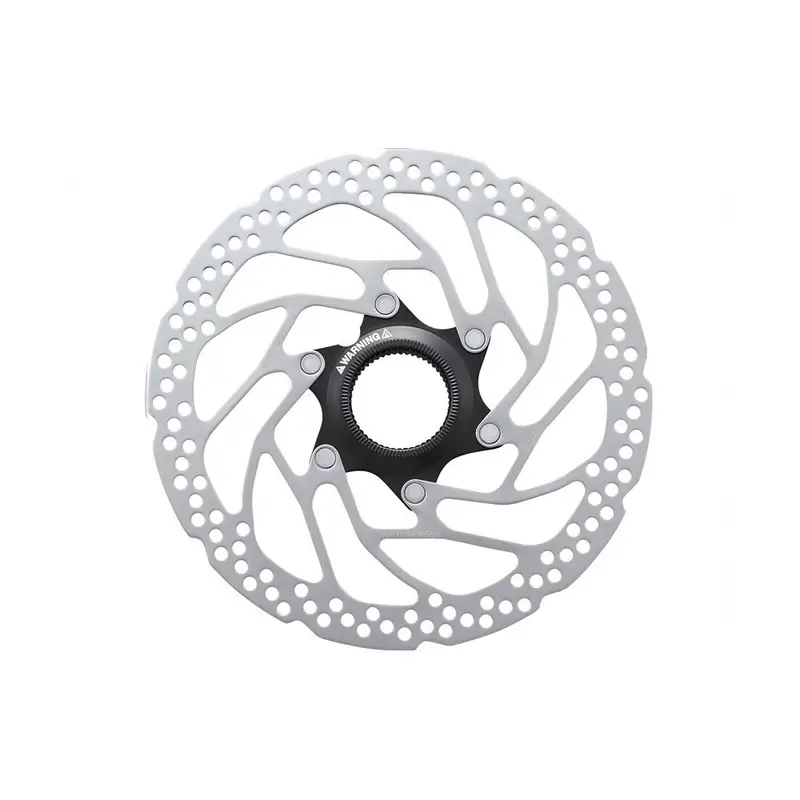 Freni A Disco Bici Da Corsa Rt-Em300 Cl 180Mm Nero Argento TU