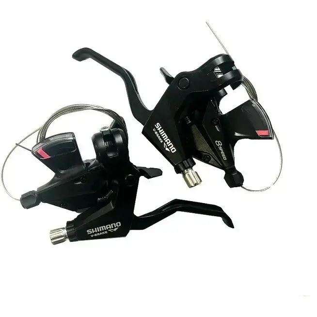 Gruppo leva deragliatore e freno (per manubri piatti) Shimano ST-M310-8R2