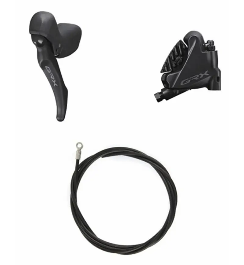 GRX BL-RX600 - BR-RX400 - kit freno anteriore Black