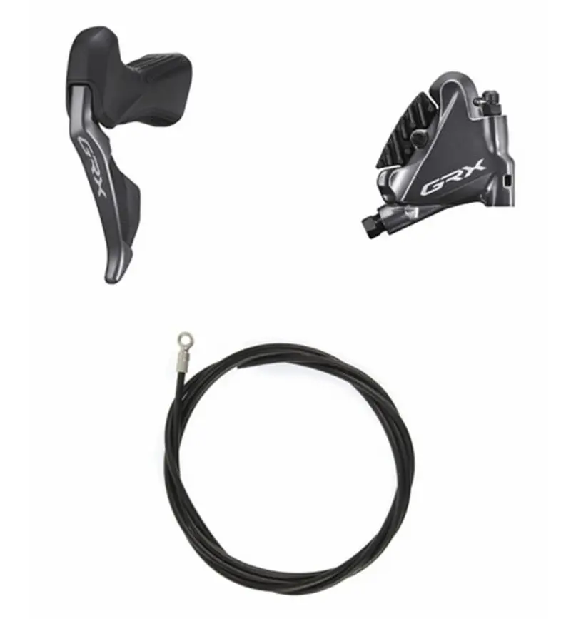 GRX Di2 ST-RX815 + BR-RX810 11v - kit freno anteriore Black