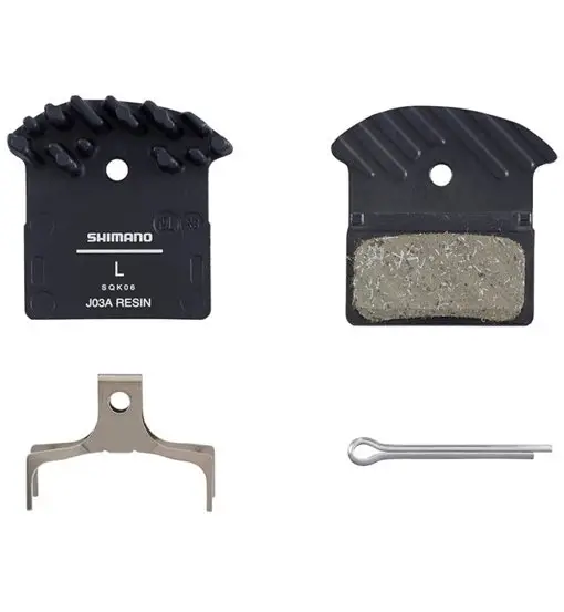 J03A Incl Spring/Split Pin 1 pair - pastiglie freno Black