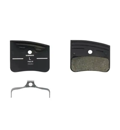 P03A-RF Resin - pastiglie freno a disco Black