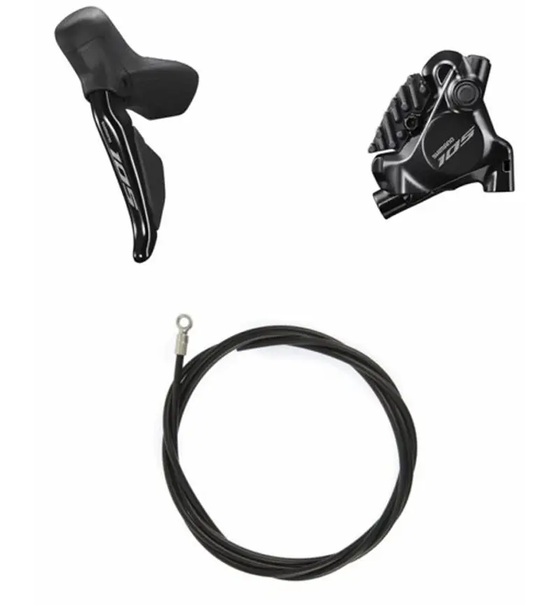 ST-R7170 + BR-R7170 - impianto freno anteriore Black