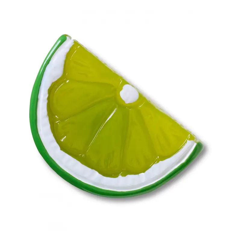 Shiny lime slice