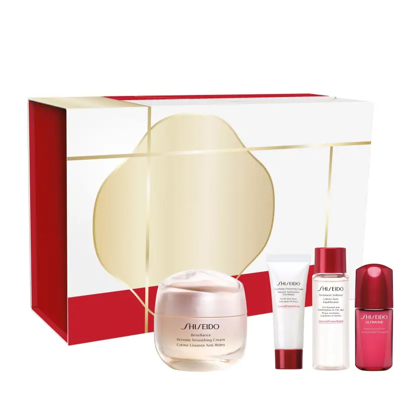 Benefiance Benefiance Holiday Kit - Trattamento antietà pelli mature,Crema antirughe,Cofanetto antirughe