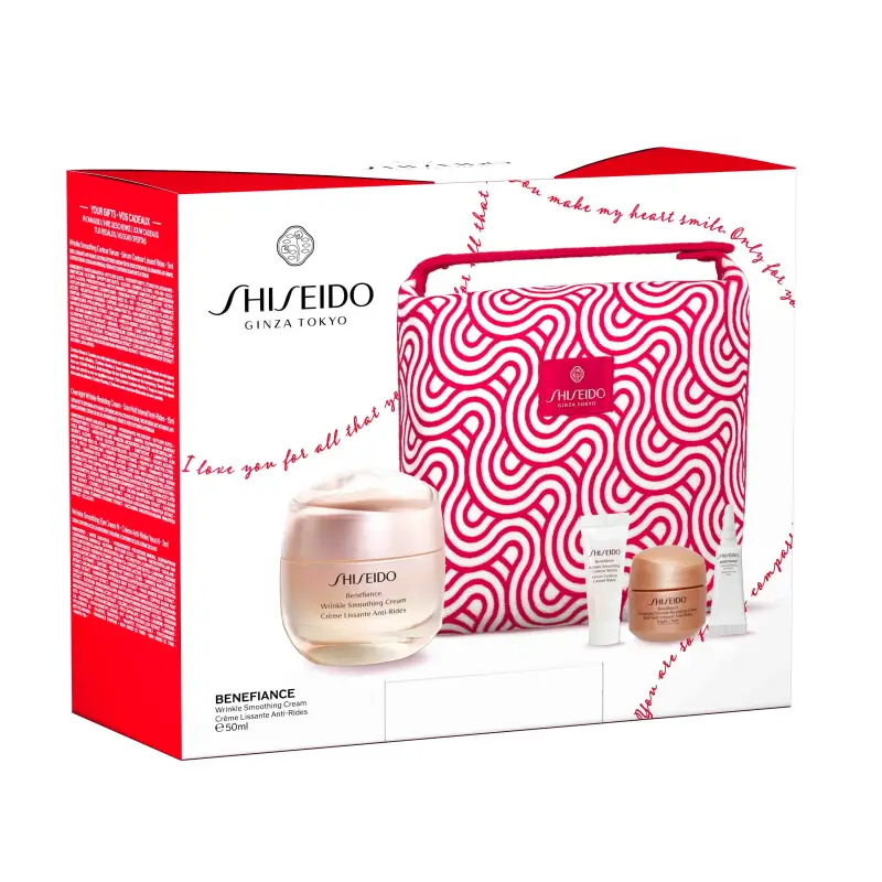 Benefiance Benefiance Pouch Set - Trattamento antietà pelli mature, Crema antirughe, Crema idratante viso, Cofanetto trattamento, Cofanetto ant miniatura 2