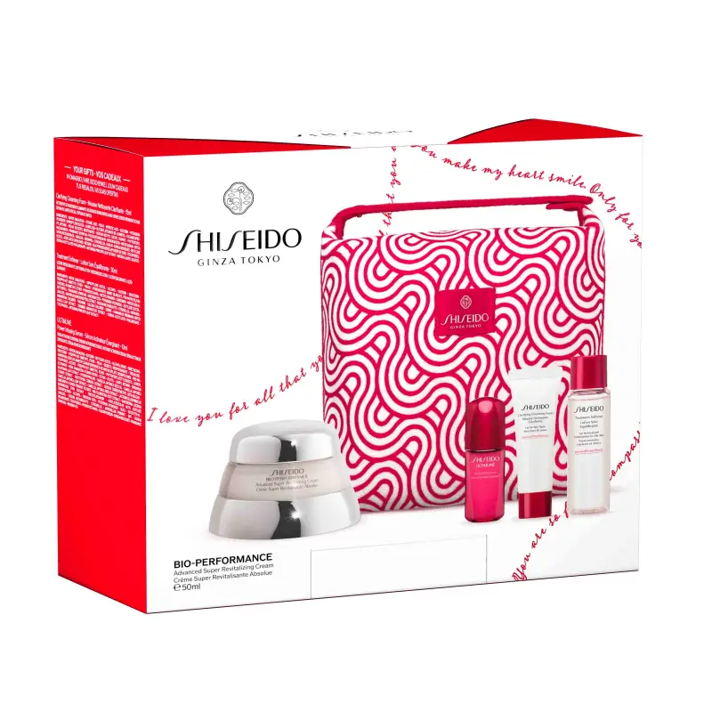 Bio-Performance Bio-Performance Pouch Set - Trattamento antietà pelli mature, Crema antirughe, Cofanetto antirughe miniatura 2