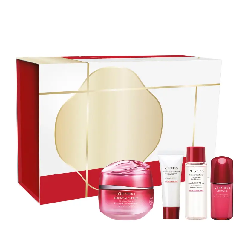 Essential Energy Essential Energy Holiday Kit - Crema idratante viso,Cofanetto trattamento