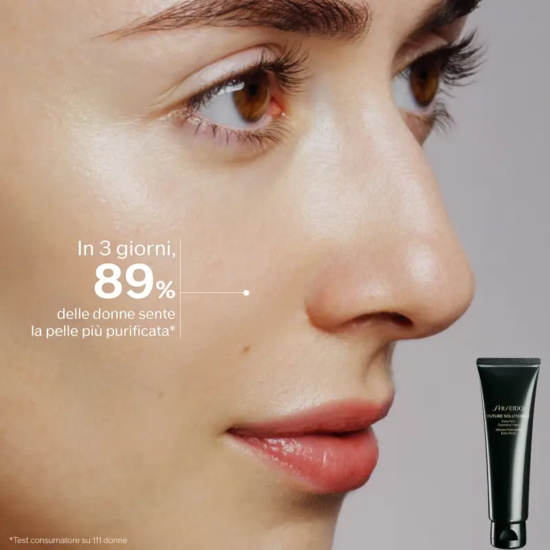 Future Solution Lx Extra Rich Cleansing Foam - Crema detergente viso, Mousse detergente viso miniatura 3