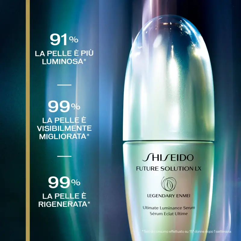 Future Solution Lx Legendary Enmei Ultimate Luminance Serum - Trattamento antietà pelli mature, Siero antirughe miniatura 4