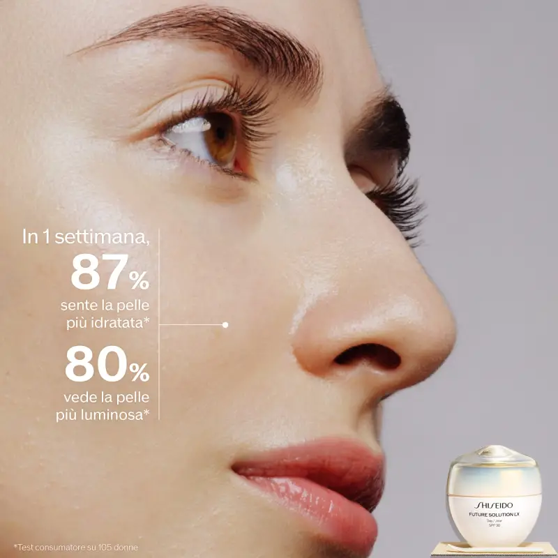 Future Solution Lx Total Protective Day Cream - Trattamento antietà pelli mature, Crema antirughe miniatura 3