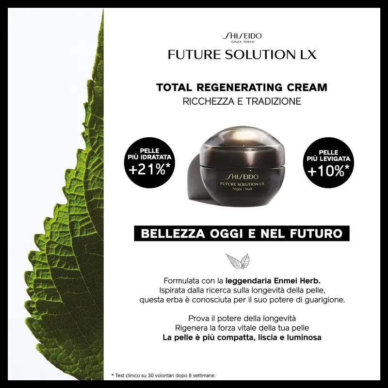 Future Solution Lx Total Regenerating Night Cream - Trattamento antietà pelli mature, Crema antirughe miniatura 4