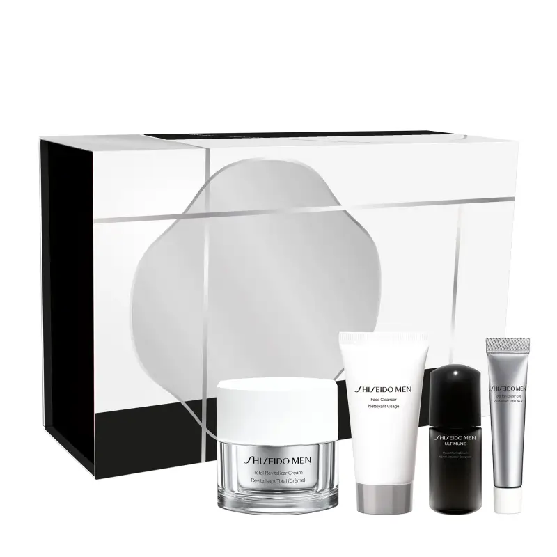 Men Smn Total Revitalizer Holiday Kit - Crema antirughe,Cofanetti regalo per lui