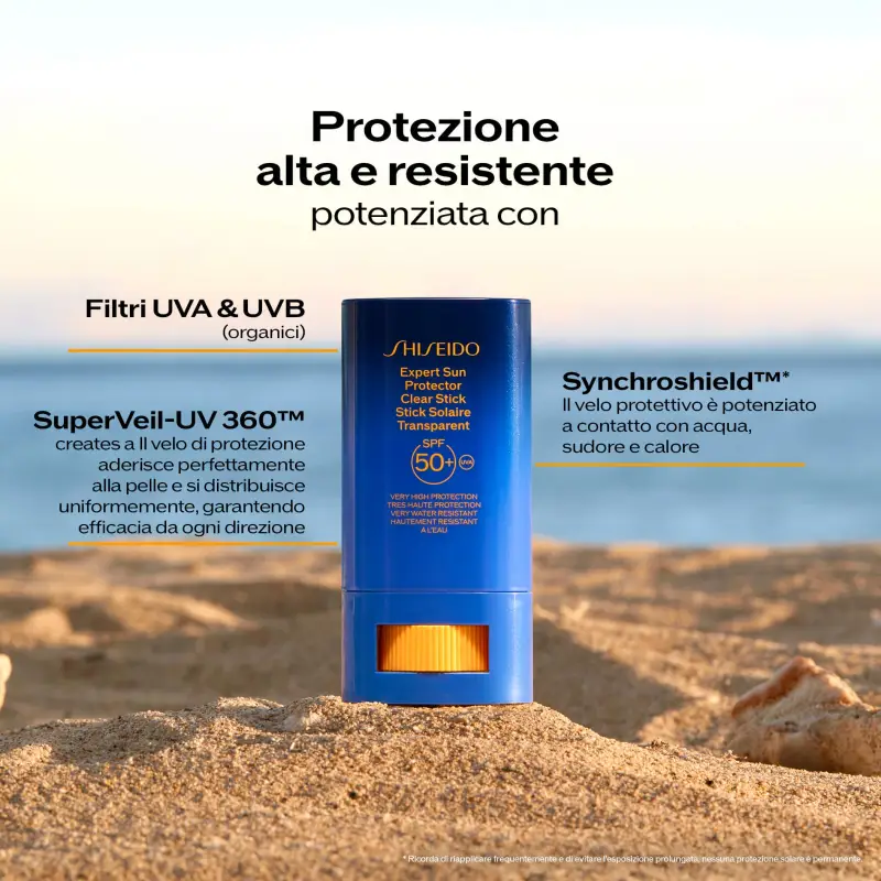 Solari Expert Sun Protector Clear Stick SPF50+ - Solari alta protezione miniatura 4