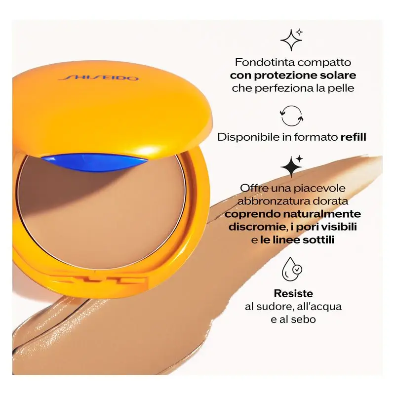 Sun Tanning Compact Foundation SPF10 12GR / Natural miniatura 2