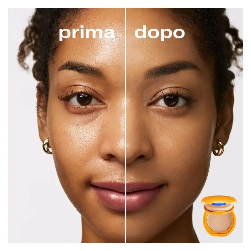 Sun Tanning Compact Foundation SPF10 - Ricarica 12gr / Honey miniatura 3